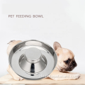 Hundeschale Slow Food Bowl Edelstahlschale